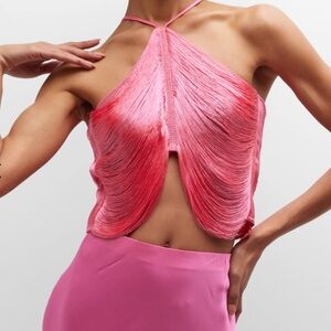 NWT Cult Gaia Quella Top in Sangria